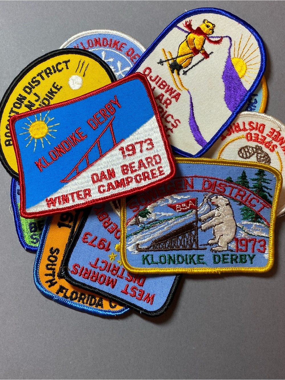 Vintage Boy Scouts of America patch lot